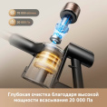 Беспроводной пылесос Dreame R10s Lite Cordless Vacuum Cleaner VRV80A сухая и влажная уборка, номинальная мощность: 250 Вт, мощность всасывания: 20 кПа, емкость аккумулятора: 6 х