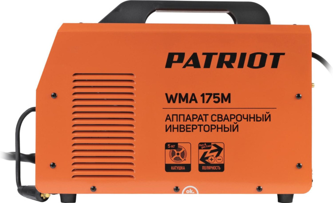 Сварочный полуавтомат Patriot WMA 175 M, инвертор [605302150]
