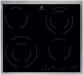 Электрическая варочная поверхность Electrolux EHF6342XOK, конфорок: 4 шт., стеклокерамика, независимая, черный