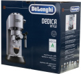 Кофеварка DeLonghi EC685.M, рожковая, серебристый / черный