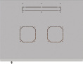 Шкаф коммутационный SUPRLAN ТВЛ-6U-600-350-СР 05-1060 настенный,  стеклянная передняя дверь,  6U,  600x360x350 мм