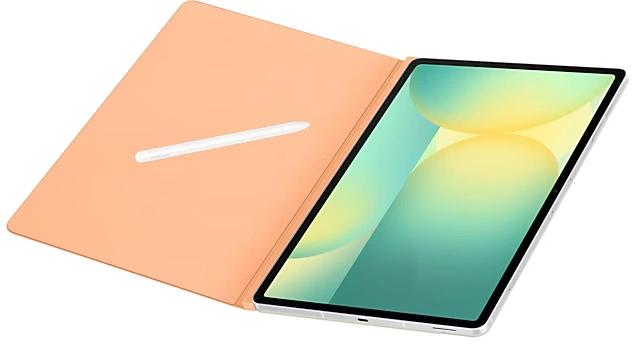 Чехол для планшета Samsung Smart Book Cover, для Samsung Galaxy Tab S10 FE+, оранжевый [ef-bx620poegru]