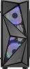 Корпус ATX Aerocool Glider Cosmo-G-BK-v1, Midi-Tower, без БП, черный