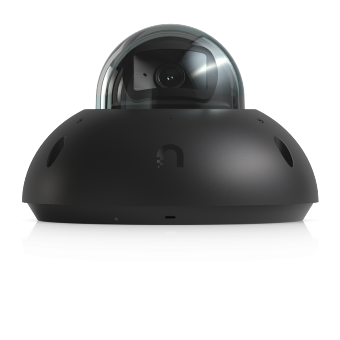 Ubiquiti UniFi Protect Camera G6 Dome Black Купольная камера 4K PoE, с ночным видением, интеллектуальным распознаванием и прочным антивандальным корпусом. UVC-G6-Dome-B