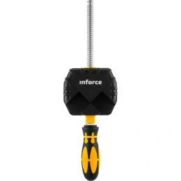 Угловая струбцина с одним зажимом Inforce 102 мм 06-03-45