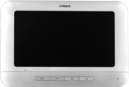 Видеодомофон HIWATCH DS-D100MF,  белый