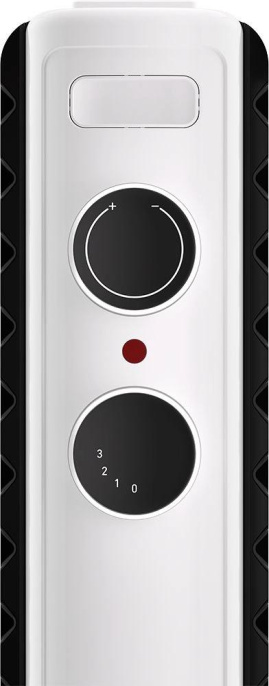 Радиатор масляный Royal Clima LAGGIO NERO ROR-LN7-1500M 1500Вт белый/серый