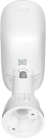 Видеокамера Baseus S0TZ002130 Security N1 Plus 2K White S0TZ00 разрешение: 2304x1296, поле зрения: 145°, ночное видение: ИК и цветное, подключение: Wi-Fi 2.4 ГГц, Bluetooth, защита: IP67, двусторонний звук, резьба штатива: 1/4", питание: аккумулятор 96