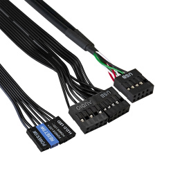 Корпус Minitower ExeGate BAA-105-01 (mATX, без БП, 2*USB, аудио, черный) EX291139RUS
