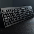 Клавиатура БЕШТАУ КЛ104РУ, USB, мембранная, черный