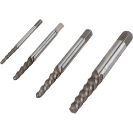 Набор экстракторов из быстрорежущей HSS стали, 4 шт. FIT IT Профи 36448