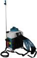 Опрыскиватель Makita DUS108Z аккум. ранц. 10л белый/бирюзовый