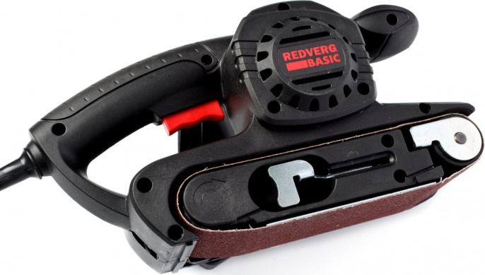 Ленточная шлифовальная машина RedVerg BS800 800Вт шир.ленты 76мм
