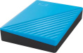 5ТБ Внешний диск HDD WD My Passport WDBPKJ0050BBL-WESN, USB 3.2 Gen 1, голубой