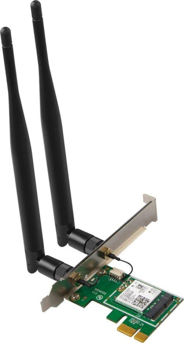 TENDA E30 PCI-e Wi-Fi-адаптер стандарта AX3000 две внешние антенны 5dBi c Bluetooth 5.0