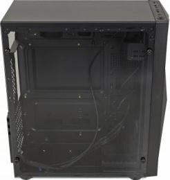 Корпус ATX Aerocool Glider Cosmo-G-BK-v1, Midi-Tower, без БП, черный