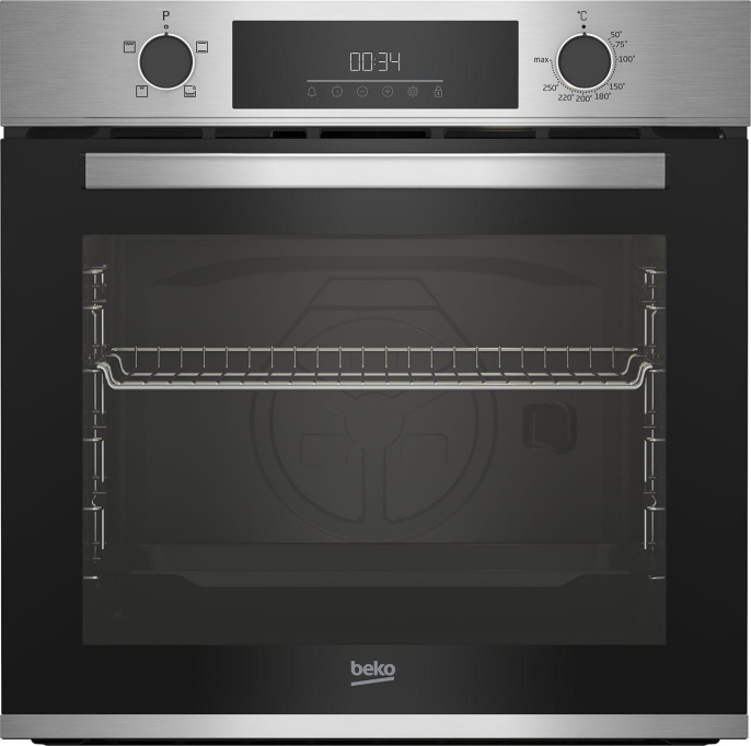 Духовой шкаф Электрический Beko BBIC12300XD нержавеющая сталь/черный