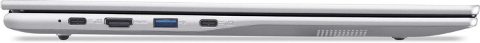 Ноутбук Acer Aspire Lite 16 AL16-54P-39U1 NX.D75EM.004 16.0" 1920 x 1200, IPS, 60 Гц, Intel Core i3 1305U, 8 ГБ DDR5, SSD 512 ГБ, видеокарта встроенная, без ОС, цвет крышки серебристый, аккумулятор 58 Вт·ч, цвет корпуса серебристый, LAN, лазерная гравиров