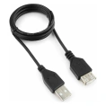 Кабель-удлинитель Гарнизон USB 2.0 AM/AF, 1м, пакет GCC-USB2-AMAF-1M
