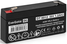 Аккумуляторная батарея ExeGate DT 6012 6V 1.2Ah, клеммы F1 EX282944RUS