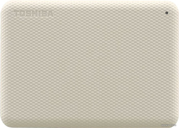 Внешний накопитель Toshiba Canvio Advance 2TB HDTCA20EW3AA (бежевый) HDD, USB 3.2 Gen1 (5 Гбит/с), 2.5", пластик, USB 3.0, цвет бежевый