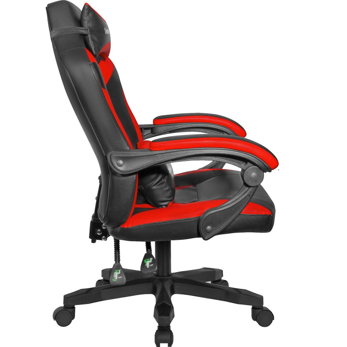 Defender Игровое кресло Master Черный/Красный,полиуретан,50мм (64359)