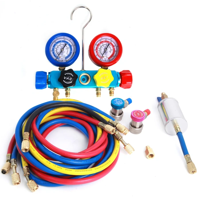 Набор инструмента для заправки систем кондиционирования Car-Tool CT-M1001