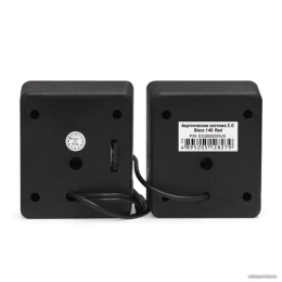 Акустическая система 2.0 ExeGate Disco 140 Red (питание USB, 2х3Вт (6Вт RMS), 100-20000Гц, красный, Color Box) EX289920RUS