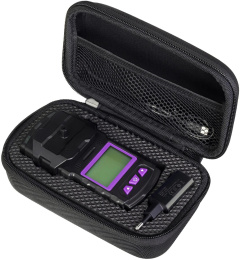 Детектор газа портативный ERMENRICH NG60, фиолетовый/ черный [84760]