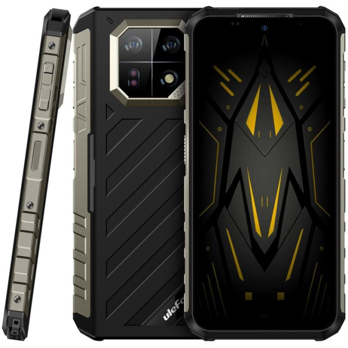 Смартфон Ulefone Armor 22 8+128GB Black/6.58” FHD+/IPS/120Hz/MTK G96/And13/64+64 Night Vision/8MP/IP69K/6600mAh (6937748735496)