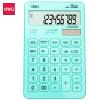 Калькулятор DELI Touch, EM01531, 12-разрядный, голубой