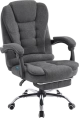 Офисное кресло Defender Meridian темн.серый, кл.3, ткань, подножка. 64051