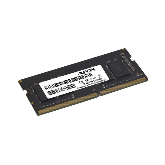 Оперативная память Afox 8GB DDR4 2666Mhz SO-DIMM Single Channel Package 1x8GB , PC4-21300, 260- Pin, Non-ECC, Un-Buffered, CL 19-19-19-43, 1.2V AFSD48FH1P / AFSD48FH2P / AFSD48FS1P