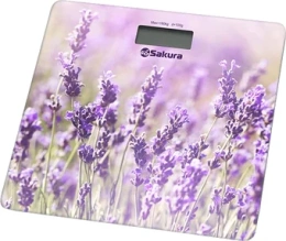 Весы напольные Sakura SA-5072LF лаванда