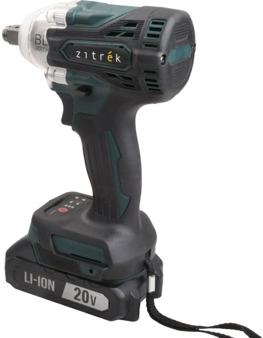 Гайковерт Zitrek Crusher 20 аккум. патрон:квад.1/2" 085-1021