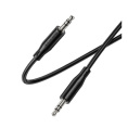 AUX аудио кабель BOROFONE BL26 / 3.5 mm jack - 3.5 mm jack/ 1m/ черный (B-22170)