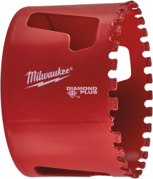 Коронка Milwaukee Diamond Plus 64мм 5/8"x18 (49565660) (алмазная, фарфор / керамогранит / керамическая плитка, чугун или стекловолокно, сухое/влажное сверление)