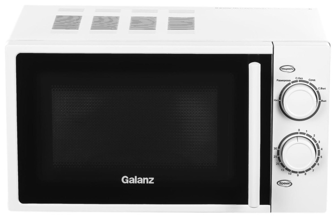 Микроволновая печь Galanz MOS-2003MW, 700Вт, 20л, белый