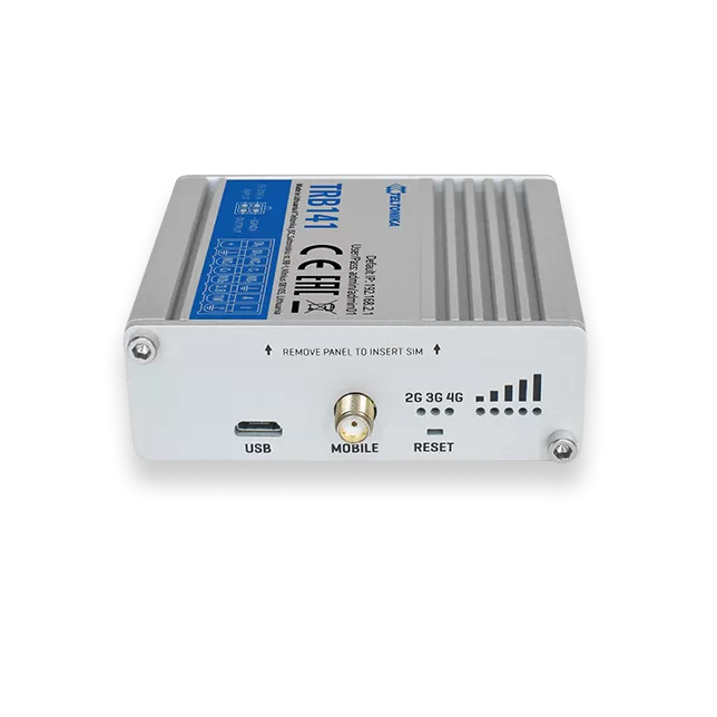 Коммутационная плата Teltonika TRB141 RB14100300 industrial rugged GPIO LTE gateway 4G LTE cat1 / 3G / digital i/o