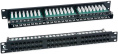 Cabeus PLHD-48-Cat.5e-Dual IDC-1U Патч-панель высокой плотности 19", 1U, 48 портов RJ-45, категория 5e, Dual IDC