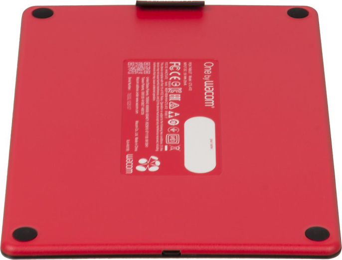 Графический планшет Wacom One by Small, A6,  черный/красный [ctl-472-n]