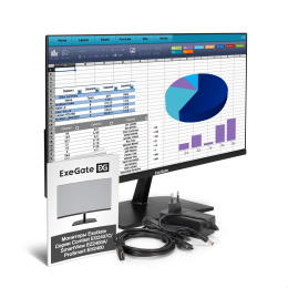 Монитор с аудио выходом 23.8" 100 Гц ExeGate SmartView EZ2400A EX300420RUS