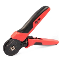 Универсальные пресс-клещи для опрессовки втулочных наконечников КВТ ПКВк-6 мини серия ПРОФИ 89787