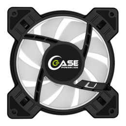 Powercase Вентилятор M6-14-LED 5 color LED 140 x 140 х 25 мм 100шт./кор, Molex, 900±10% об/мин Bulk M6-14-LED