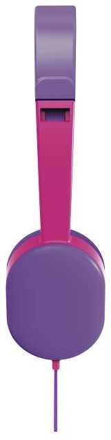 Наушники накладные Hama Kids 1.2м фиолетовый/розовый проводные оголовье 00177014