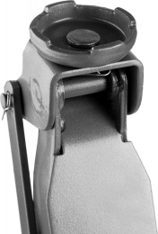 Домкрат Зубр Профессионал T55 подкатной гидравлический синий 43058-2