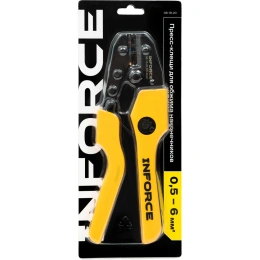 Пресс-клещи для обжима наконечников Inforce 0,5 - 6 мм2 06-19-20