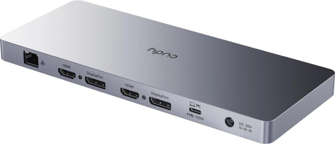 Разветвитель USB-C Cudy CS700 6порт. серебристый