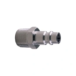 Штекер с наружной резьбой М 1/4" (стандарт D) WALCOM 11041