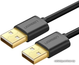 Кабель UGREEN US102 10308 USB 2.0 A Male to A Male Cable. Длина: 0,5м. Цвет: черный (10308_)